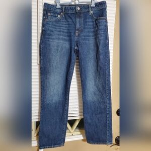 GAP Women's Universal Slim Boyfriend Blue Jeans, 8/29R